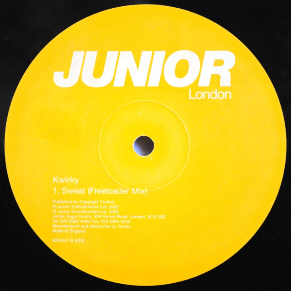 Kwirky - Sweat | Junior London (BRG041) - 3 Kwirky - Sweat | Junior London (BRG041) - 3
