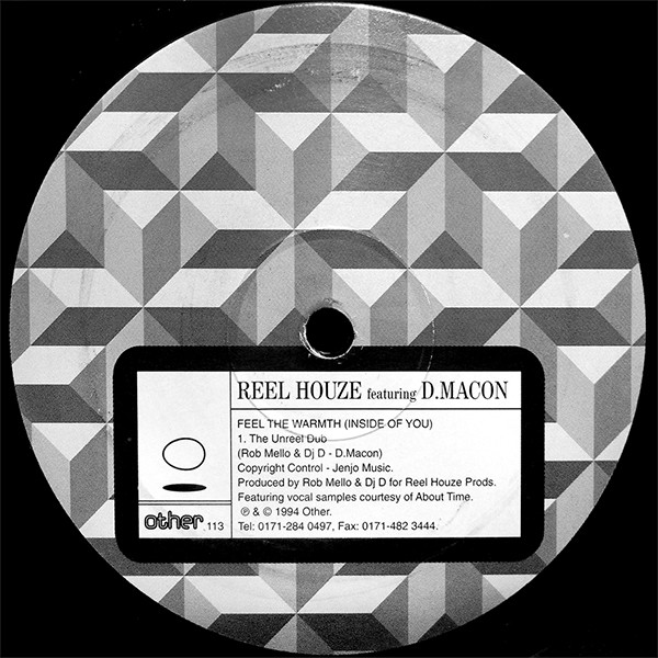 Reel Houze Featuring D.Macon - Feel The Warmth (Inside Of You) | Other (other 113) - 2 Reel Houze Featuring D.Macon - Feel The Warmth (Inside Of You) | Other (other 113) - 2