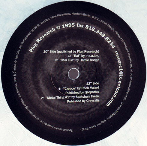 Various - Mini-Compilation 1 | Plug Research (PRMC1) - main Various - Mini-Compilation 1 | Plug Research (PRMC1) - main