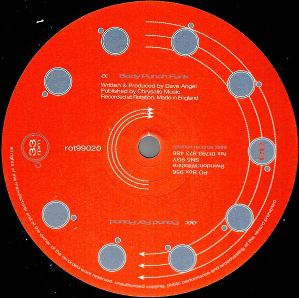 Dave Angel - Knockout EP | Rotation Records (rot99020) - 2 Dave Angel - Knockout EP | Rotation Records (rot99020) - 2