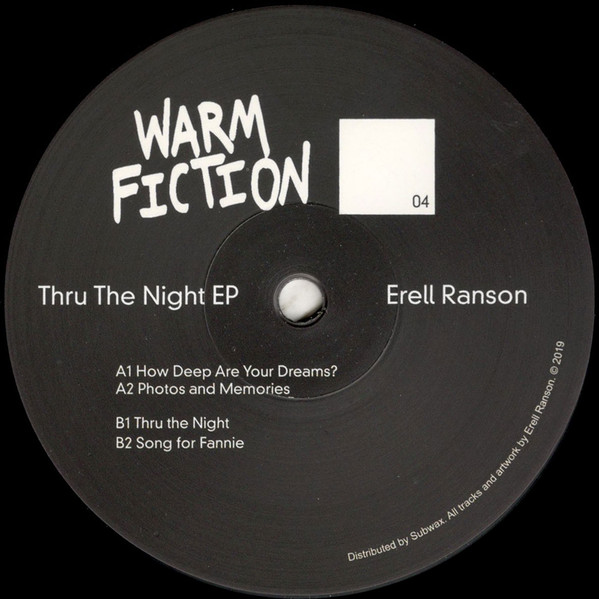 Erell Ranson - Thru The Night EP | Warm Fiction (WF04)