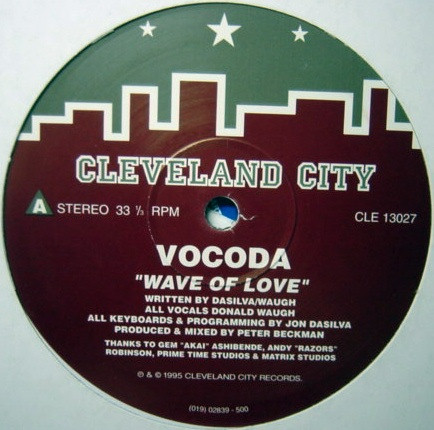 Vocoda - Wave Of Love | Cleveland City Records (CLE 13027)