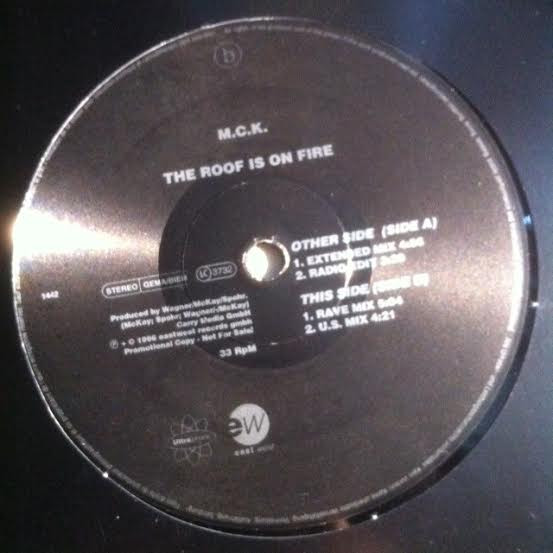 M.C.K. - The Roof Is On Fire | Ultraphonic (1442)