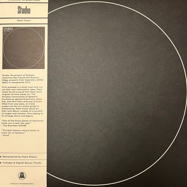 Studio - West Coast | Ghostly International (GI-437)