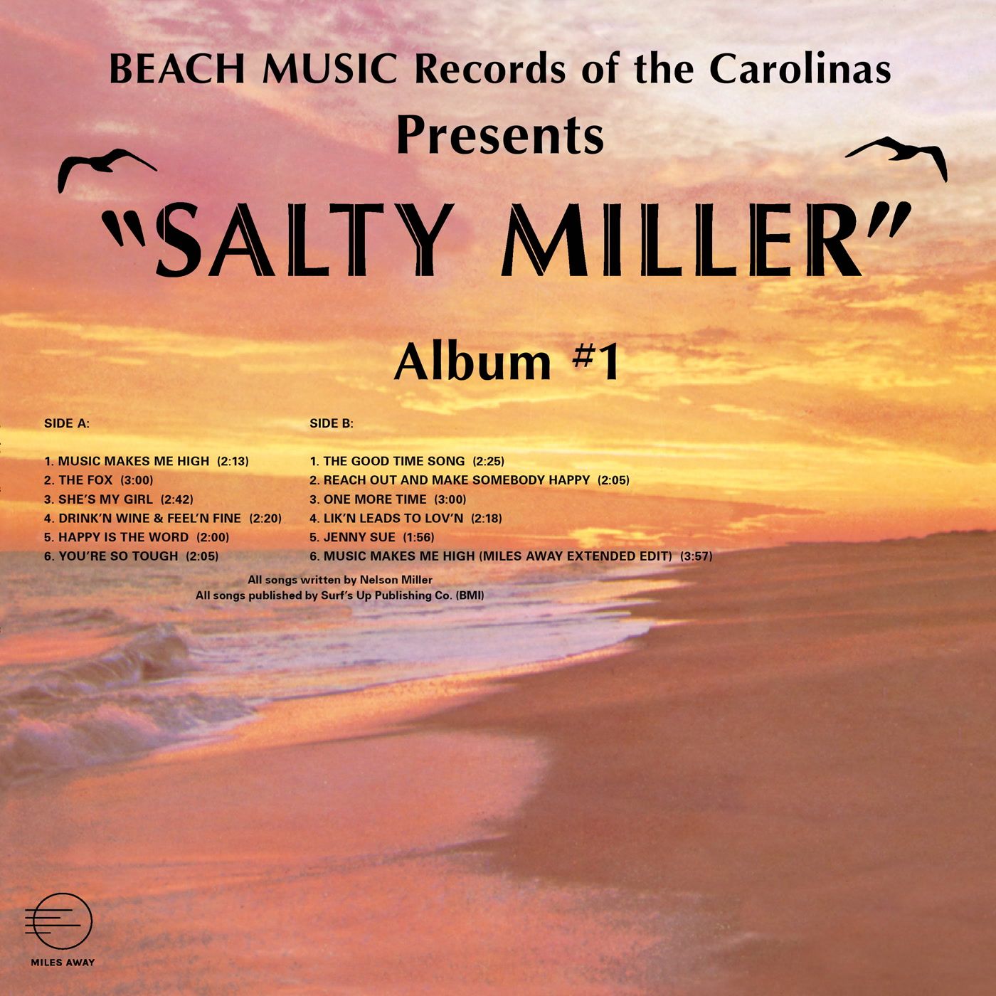 Salty Miller - Album #1 | Miles Away (MALP003) - main Salty Miller - Album #1 | Miles Away (MALP003) - main