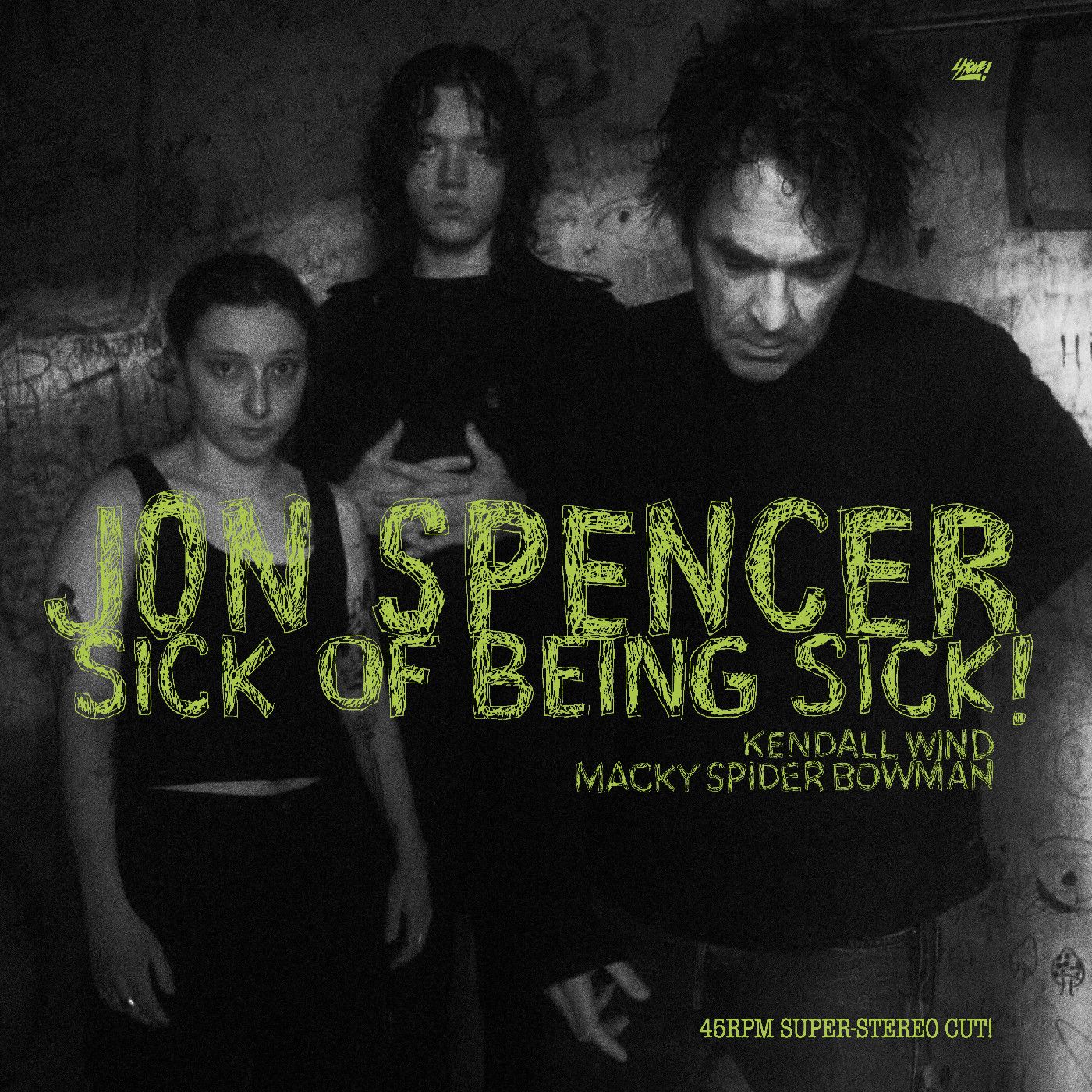 Jon Spencer - Sick of Being Sick (Clear Vinyl) | Bronze Rat Records () - main Jon Spencer - Sick of Being Sick (Clear Vinyl) | Bronze Rat Records () - main