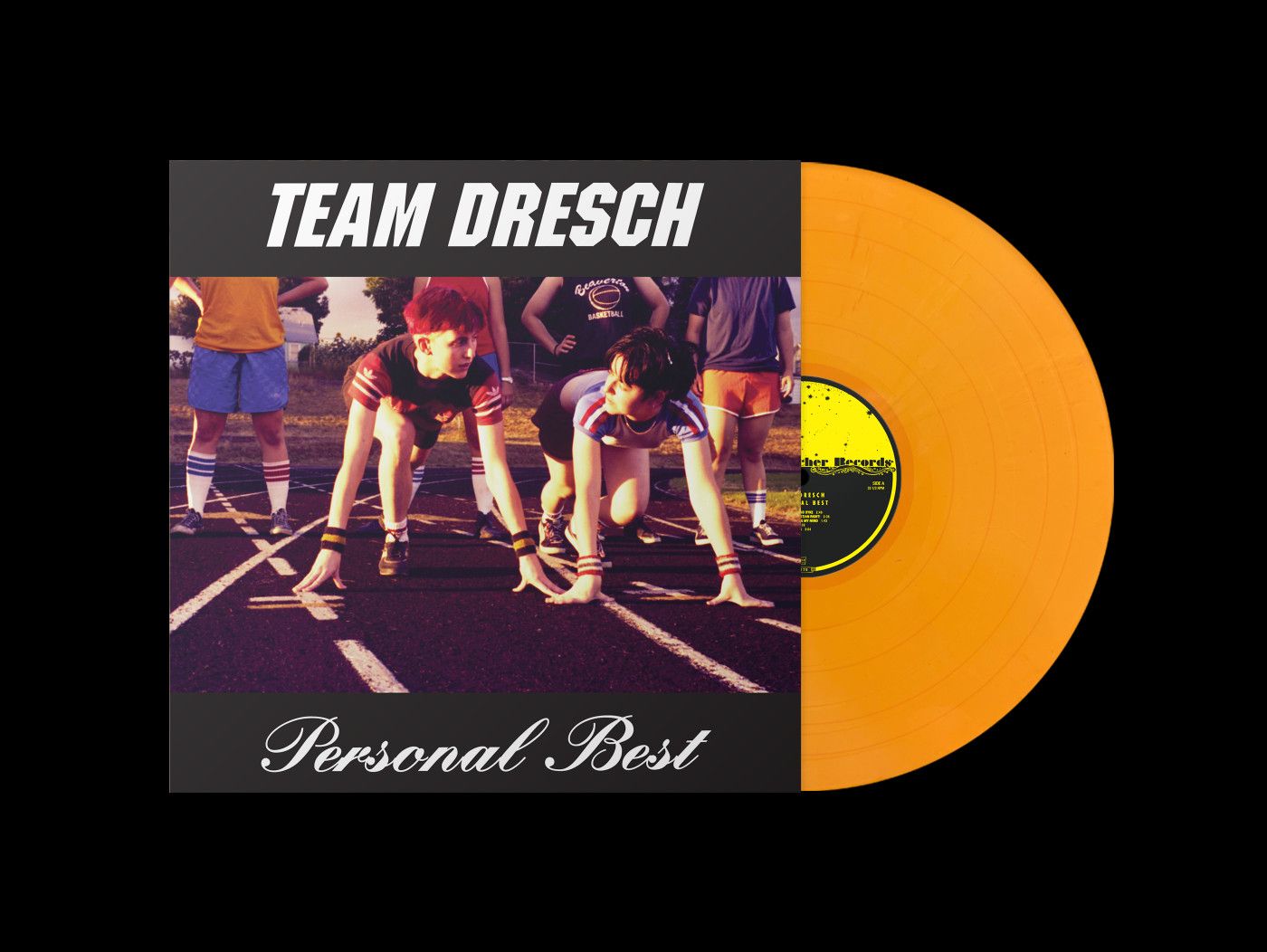 Team Dresch - Personal Best (Track & Field Orange) 30th Anniversary | Chainsaw () - 2