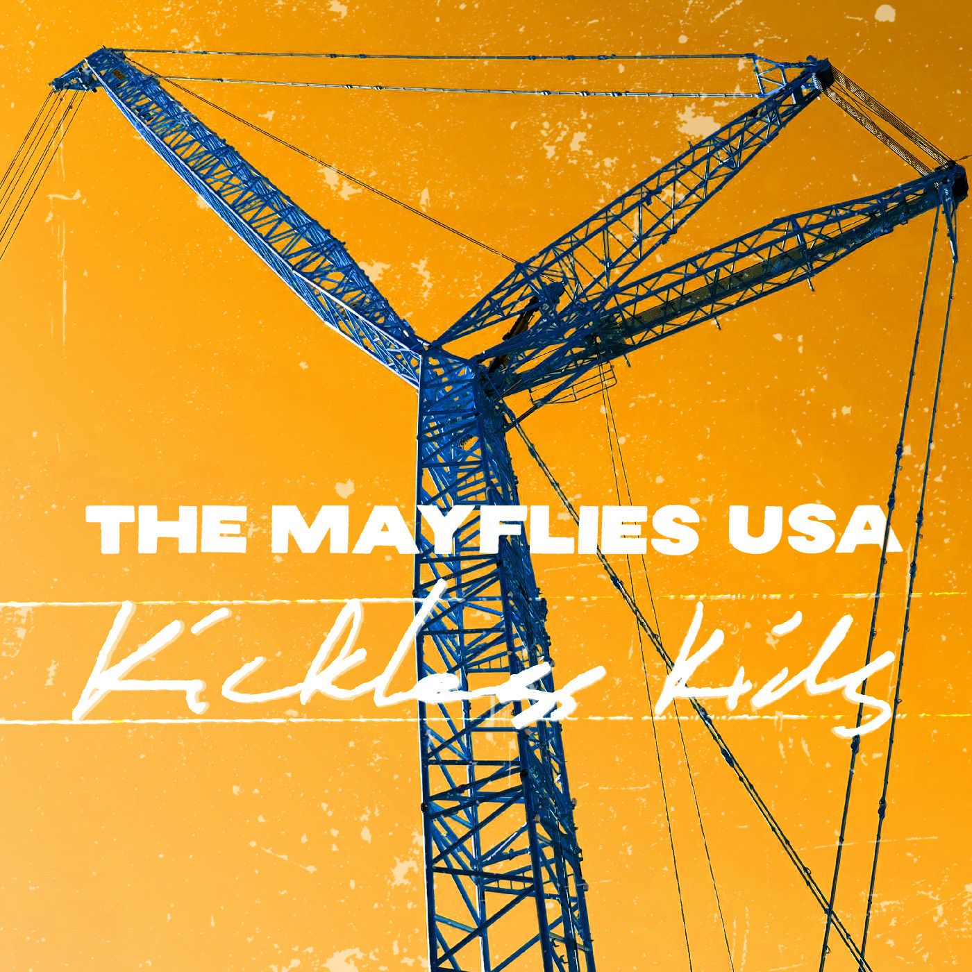 The Mayflies USA - Kickless Kids (PEACH VINYL) | Yep! Records ()
