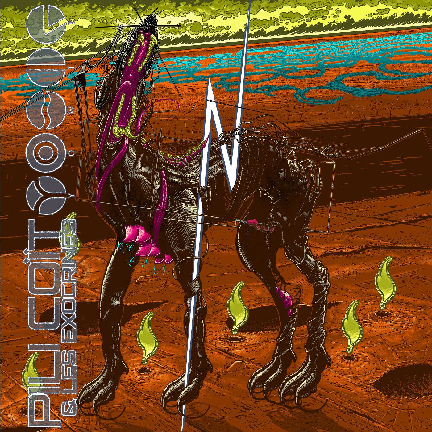 Yowie  &  Pili Coït - Split (DELUXE EDITION) | Skin Graft Records ()