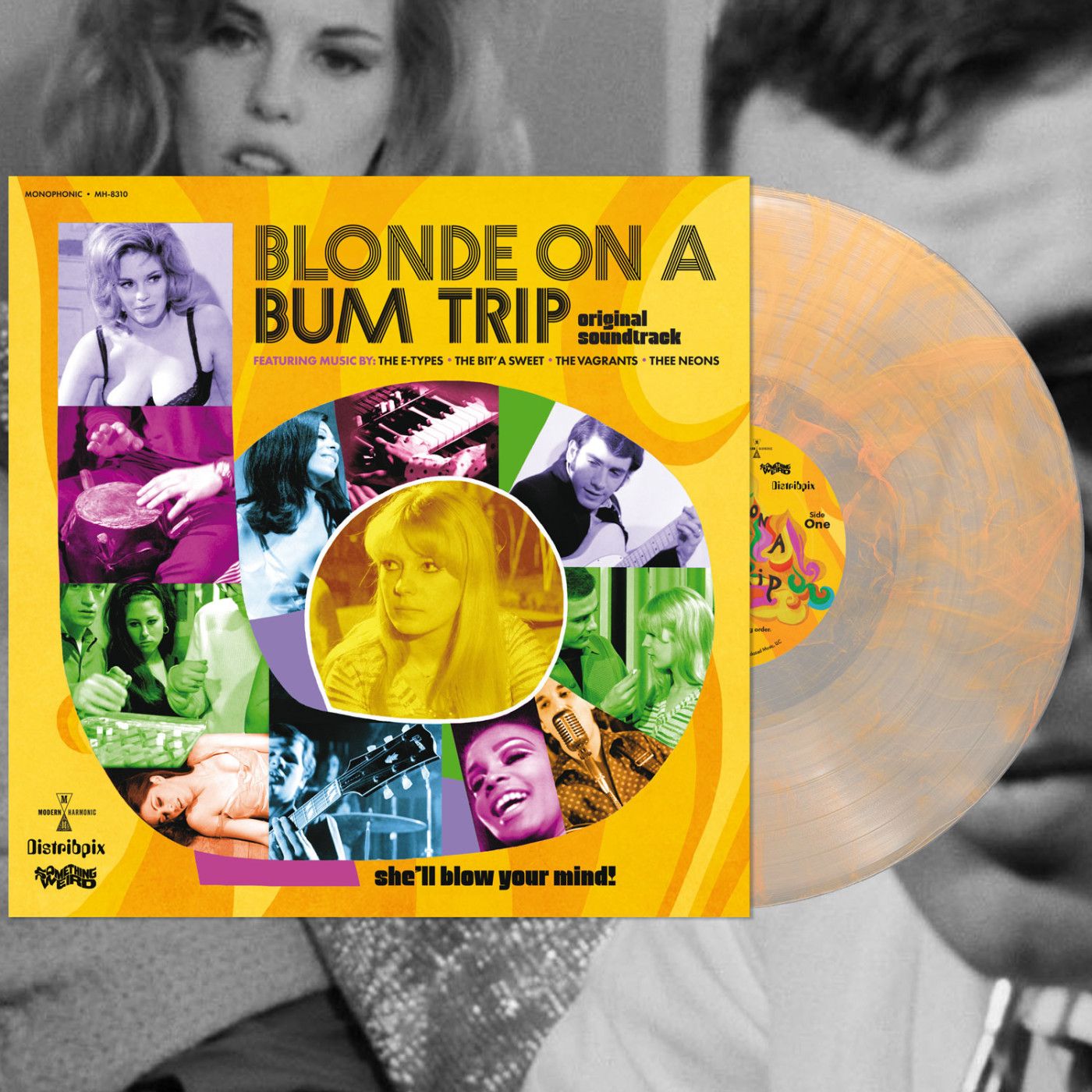 Various Artists - Blonde On A Bum Trip Original Soundtrack (CLEAR WITH ORANGE SWIRL VINYL) | () - 2 Various Artists - Blonde On A Bum Trip Original Soundtrack (CLEAR WITH ORANGE SWIRL VINYL) | () - 2