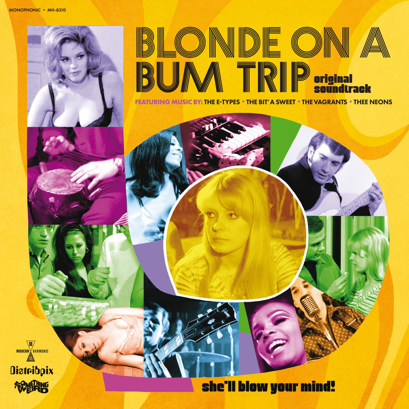 Various Artists - Blonde On A Bum Trip Original Soundtrack (CLEAR WITH ORANGE SWIRL VINYL) | () - main Various Artists - Blonde On A Bum Trip Original Soundtrack (CLEAR WITH ORANGE SWIRL VINYL) | () - main