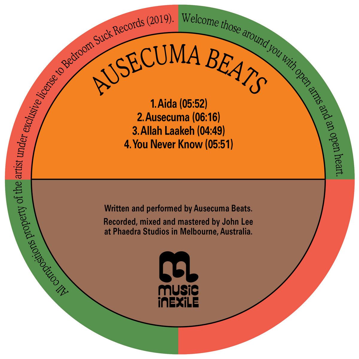 Ausecuma Beats - Ausecuma Beats | Music in Exile (MIE004) - main