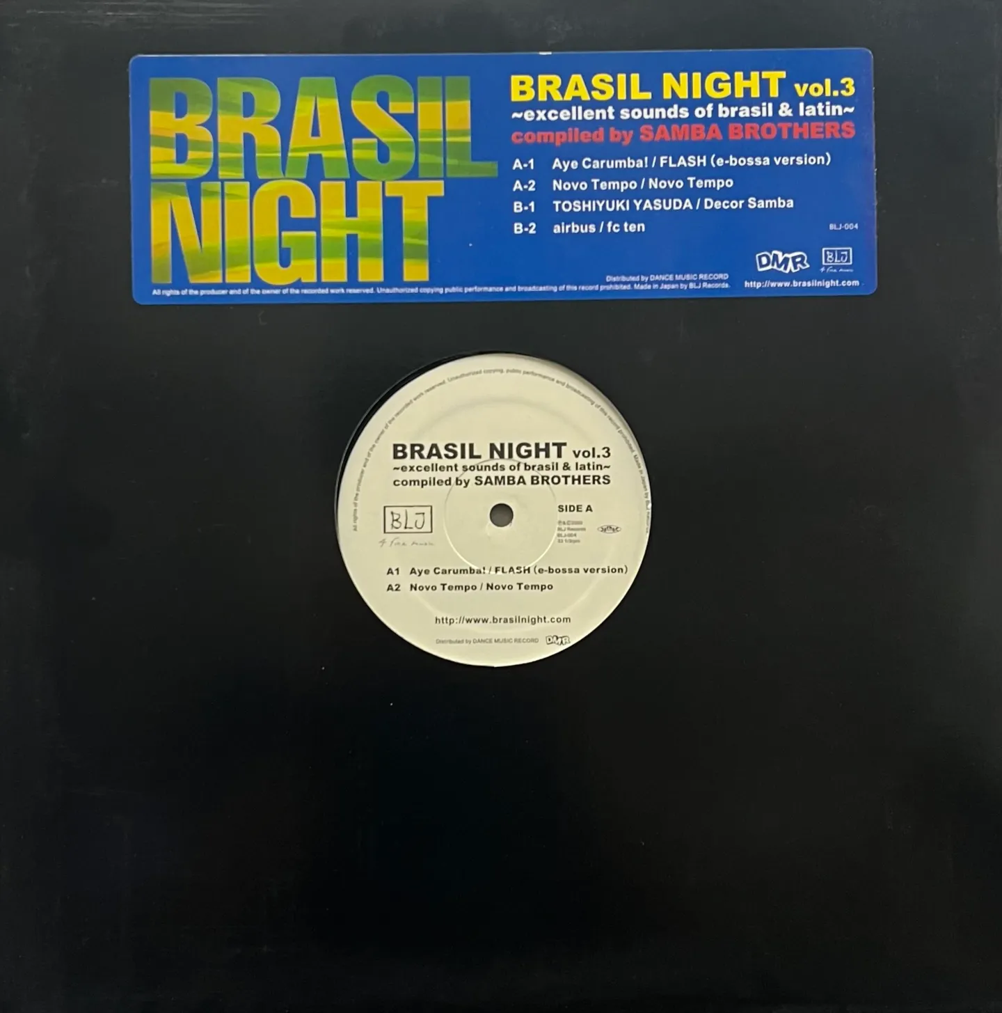 Various - Brasil Night Vol.3 ~Excellent Sounds Of Brasil & Latin~ | BLJ Records (BLJ-004) - main Various - Brasil Night Vol.3 ~Excellent Sounds Of Brasil & Latin~ | BLJ Records (BLJ-004) - main