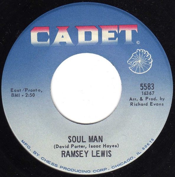 Ramsey Lewis - Soul Man / Struttin' Lightly | Cadet (5583) - main Ramsey Lewis - Soul Man / Struttin' Lightly | Cadet (5583) - main