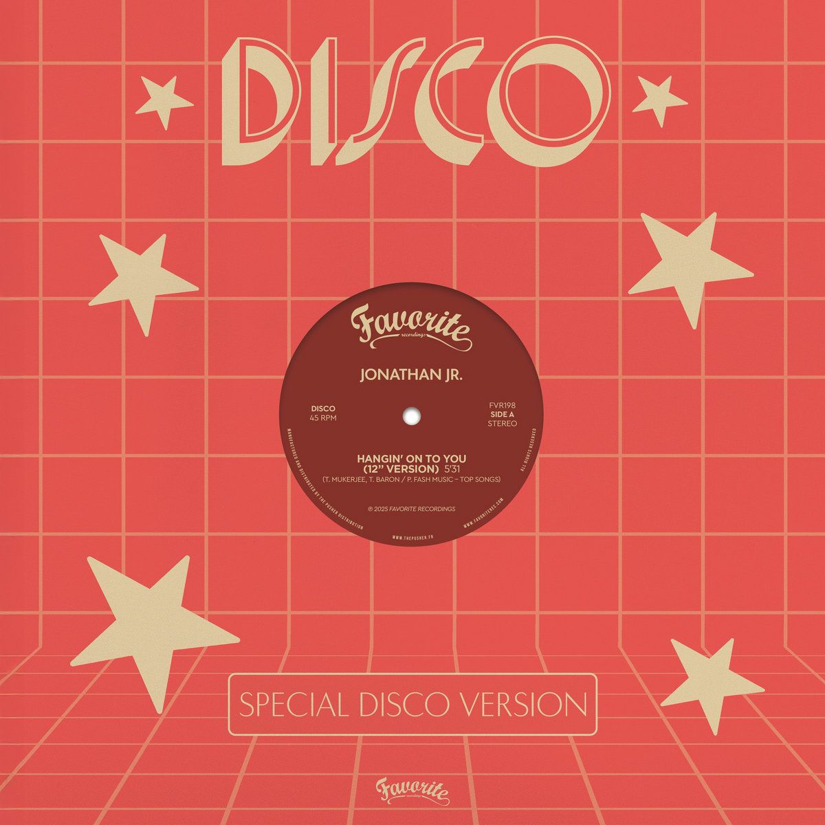 Jonathan Jr , Special Occasion - Hangin' On To You | Favorite Recordings (FVR 198) - main Jonathan Jr , Special Occasion - Hangin' On To You | Favorite Recordings (FVR 198) - main