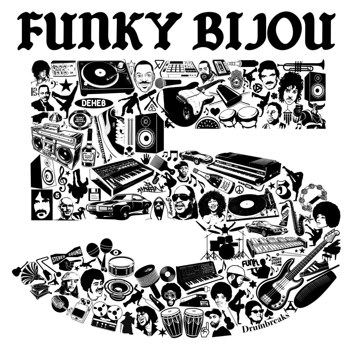 Funky Bijou - Five | Stereophonk (ST 025) - main Funky Bijou - Five | Stereophonk (ST 025) - main