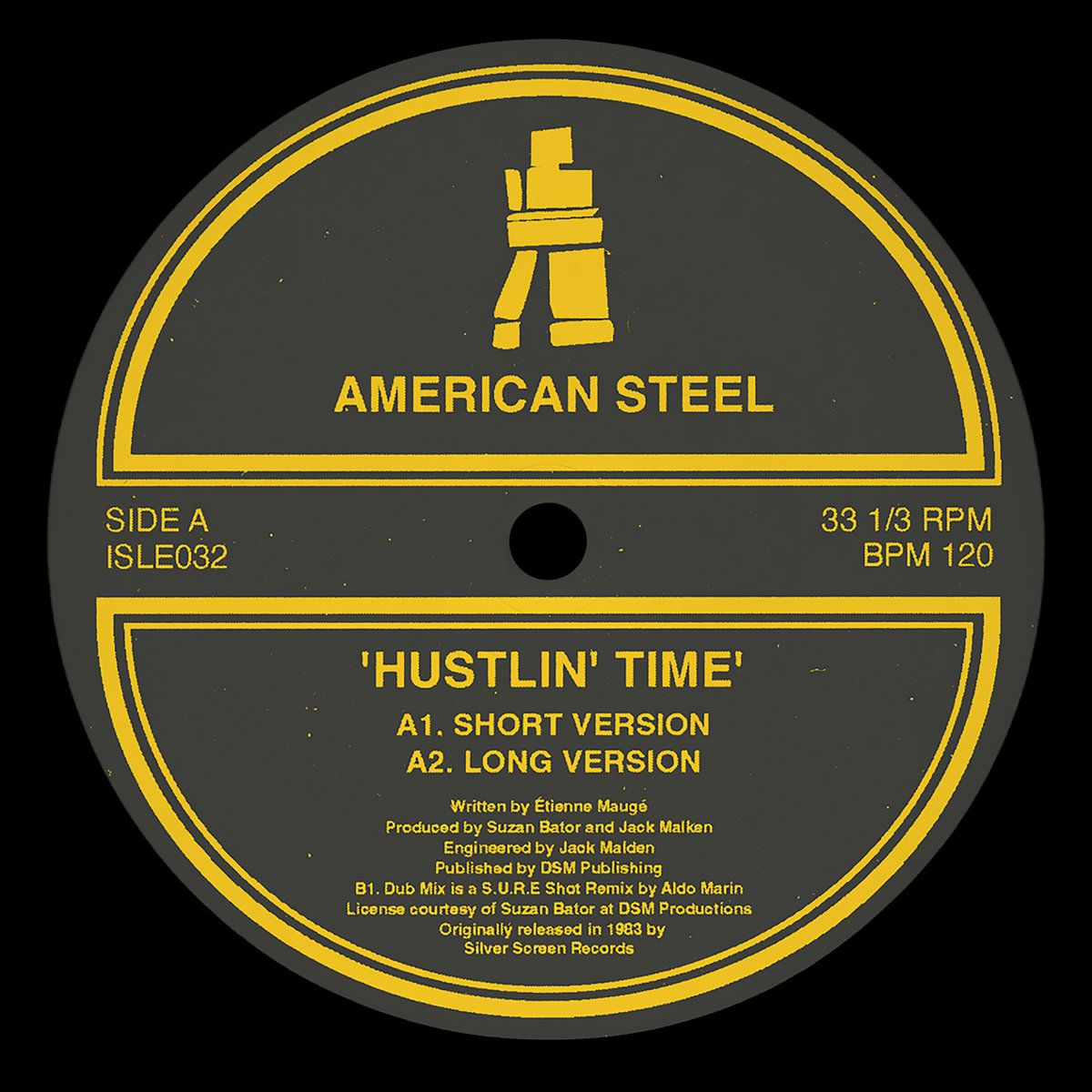 American Steel - Hustlin' Time | Isle Of Jura (ISLE032) - main American Steel - Hustlin' Time | Isle Of Jura (ISLE032) - main