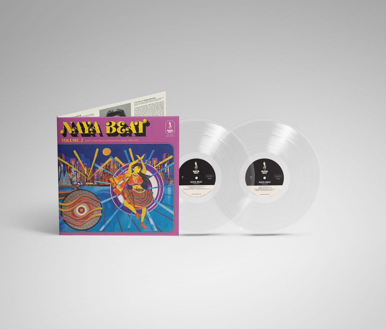 Various - Naya Beat Volume 2 (South Asian Dance And Electronic Music 1988-1994) LIMITED CLEAR VINYL | Naya Beat Records (NAYA - 007LP) - 3