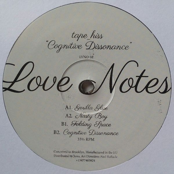 tape_hiss - Cognitive Dissonance | Love Notes (LVNO-10)
