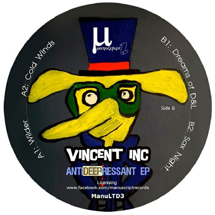 Vincent Inc - Antideepressant Ep | Manuscript Records Ukraine (ManuLTD3) - 2 Vincent Inc - Antideepressant Ep | Manuscript Records Ukraine (ManuLTD3) - 2
