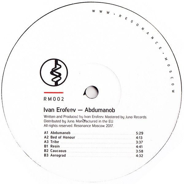 Ivan Erofeev - Abdumanob | Resonance Moscow (RM002) - 2