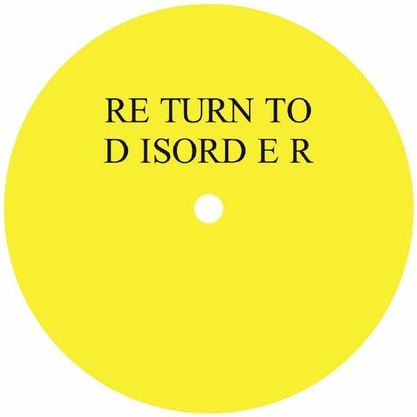 Various - No Return Vol 1 | Return To Disorder (RTTD008) - 2
