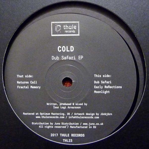 Cold - Dub Safari EP | Thule Records (THL23) Cold - Dub Safari EP | Thule Records (THL23)