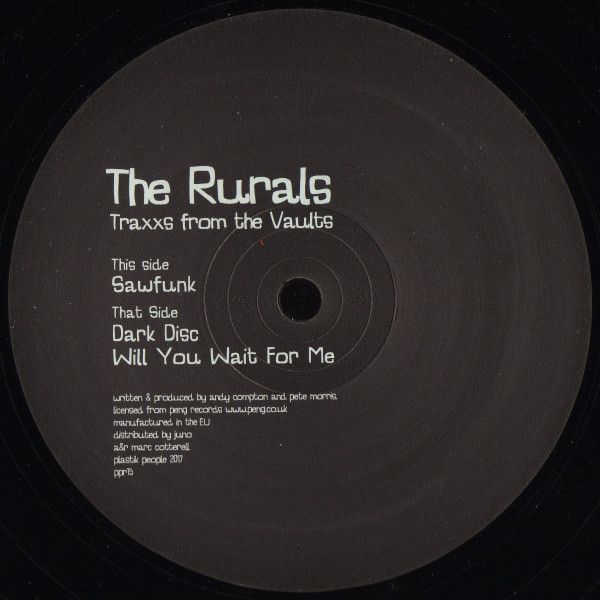 The Rurals - Traxxs From The Vaults | Plastik People Recordings (PPR15)