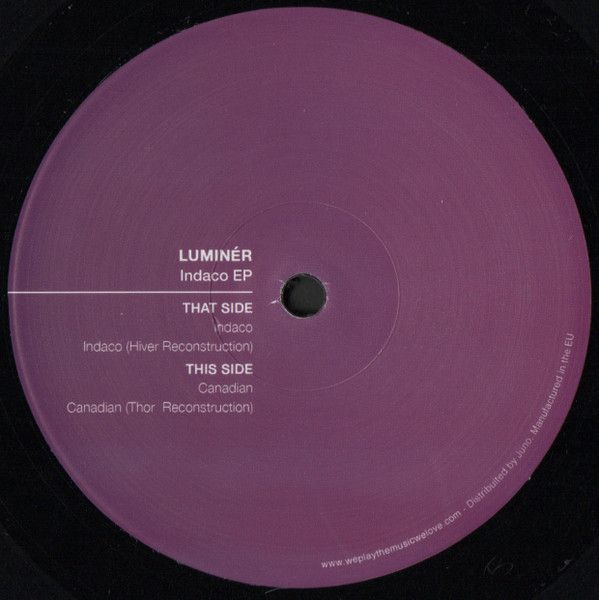 Luminér - Indaco EP | We Play The Music We Love (WPTMWL03) - 2 Luminér - Indaco EP | We Play The Music We Love (WPTMWL03) - 2
