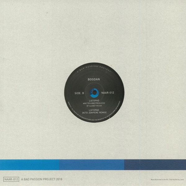 Bogdan - Parovoznikov | Not An Animal Records (NAAR-012)