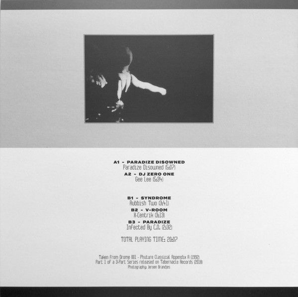 Various - Drome Tapes EP1 - Phuture Classical Appendix A | Tabernacle Records (TABR043) - 2