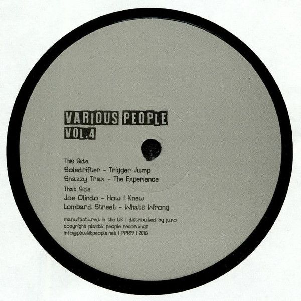 Various - Various People Vol.4 | Plastik People Recordings (PPR19)