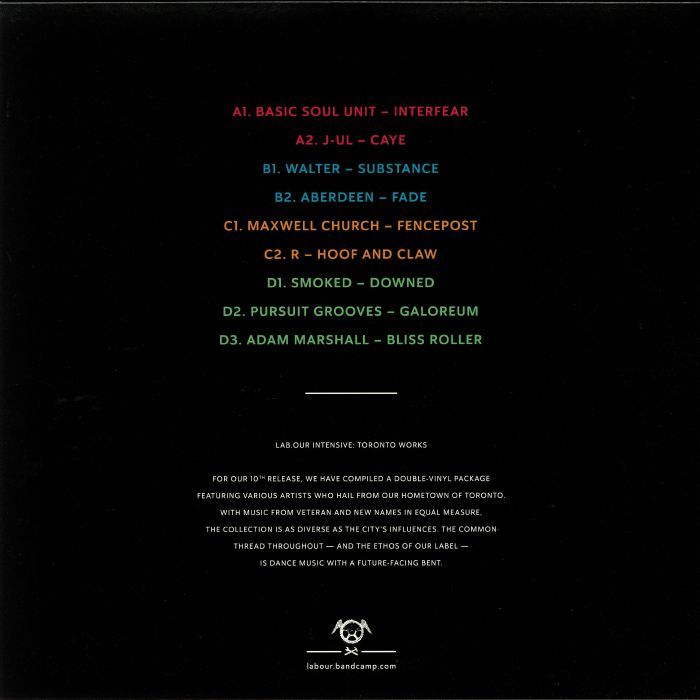 Various - Lab.Our Intensive: Toronto Works | Lab.our Music (LBRM010) - 2