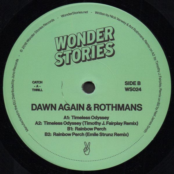 Dawn Again  &  Rothmans - Timeless Odyssey | Wonder Stories (WS024)