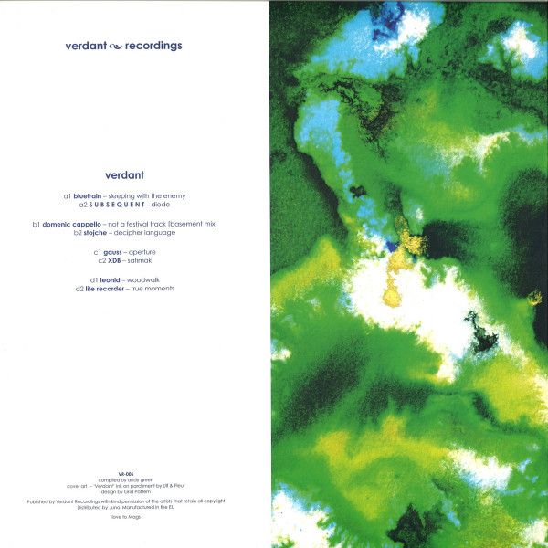 Various - Verdant | Verdant Recordings (VR-006) - 2 Various - Verdant | Verdant Recordings (VR-006) - 2
