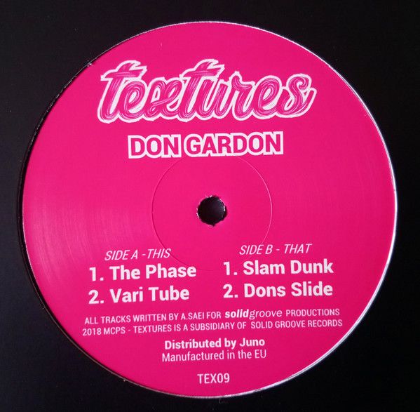 Don Gardon - The Phase | Textures (TEX09)