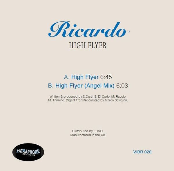 Ricardo - High Flyer | Vibraphone Records (VIBR 020) - 2