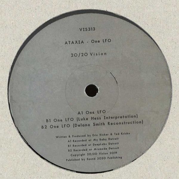Ataxia - One LFO | 20:20 Vision (VIS313) Ataxia - One LFO | 20:20 Vision (VIS313)