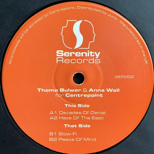Thoma Bulwer & Anna Wall - Thoma Bulwer & Anna Wall For Centrepoint | Serenity Records (SER002)