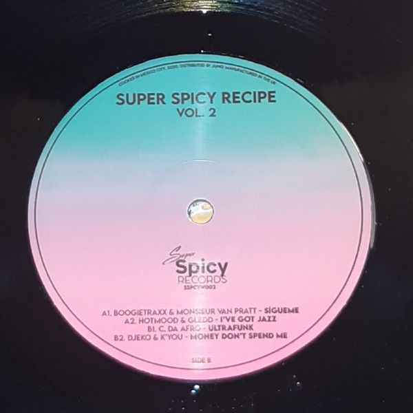 Various - Super Spicy Recipe Vol. 2 | Super Spicy Records (SSPCYW002)
