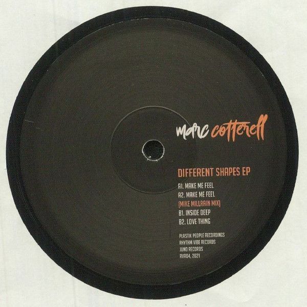 Marc Cotterell - Different Shapes EP | Rhythm Vibe Records (RVR04) - main