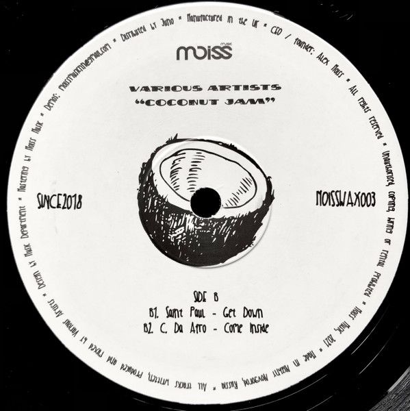 Various - Coconut Jam | Moiss Music (MOISSWAX003) - 2 Various - Coconut Jam | Moiss Music (MOISSWAX003) - 2
