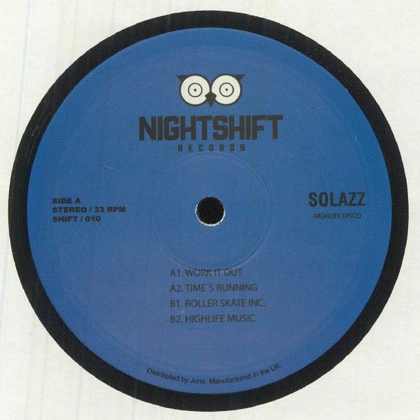 Solazz - Highlife Disco | Night Shift Records (SHIFT010)