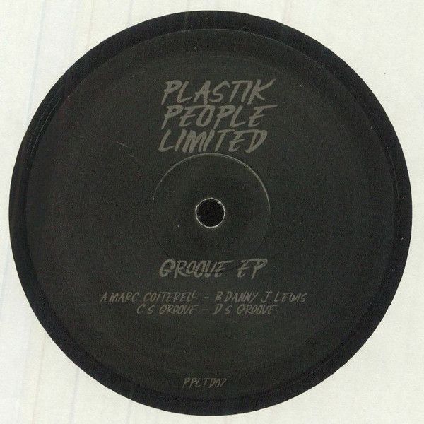 Marc Cotterell  &  Danny J Lewis - Grooves EP | Plastik People Limited (PPLTD07)