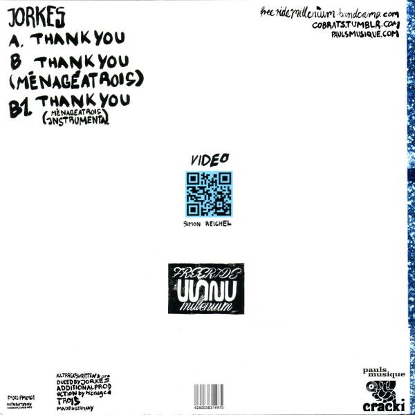 Jorkes - Thank You | Freeride Millenium (FM002) - 2
