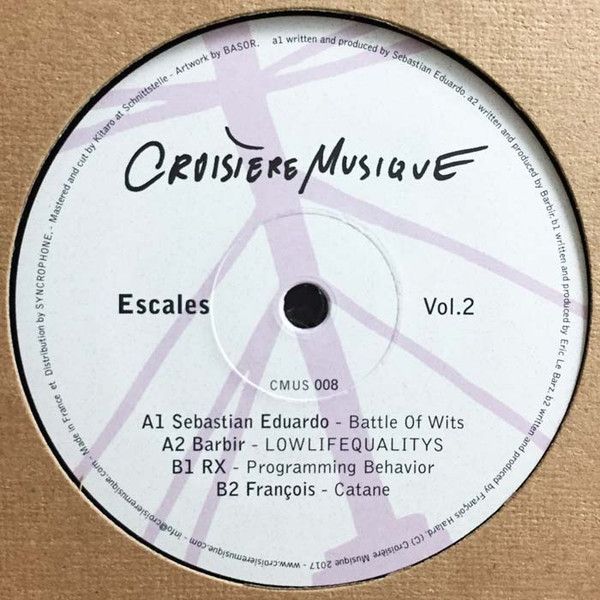 Various - Escales Vol.2 | Croisière Musique (CMUS008)