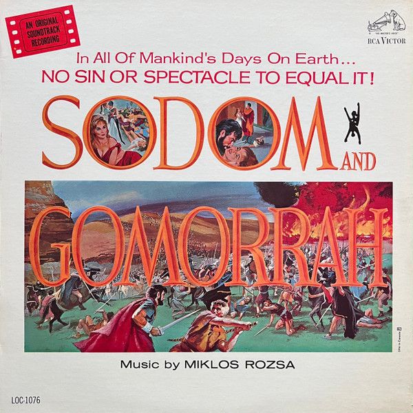 Miklós Rózsa - Sodom And Gomorrah | RCA Victor (LSO-1076) - main