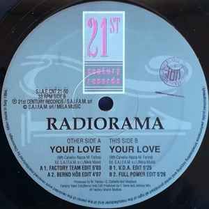 Radiorama - Your Love | 21st Century Records (CNT 21-50) - main Radiorama - Your Love | 21st Century Records (CNT 21-50) - main