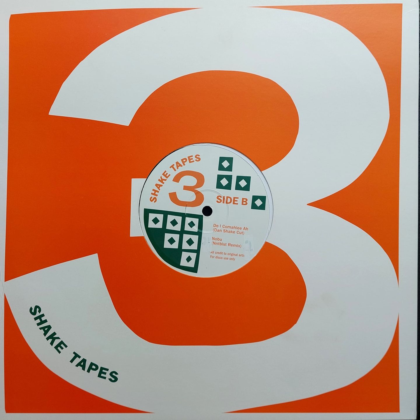 Dan Shake - Shake Tapes Vol.3 | Shake (SHAKETAPES003) - 2