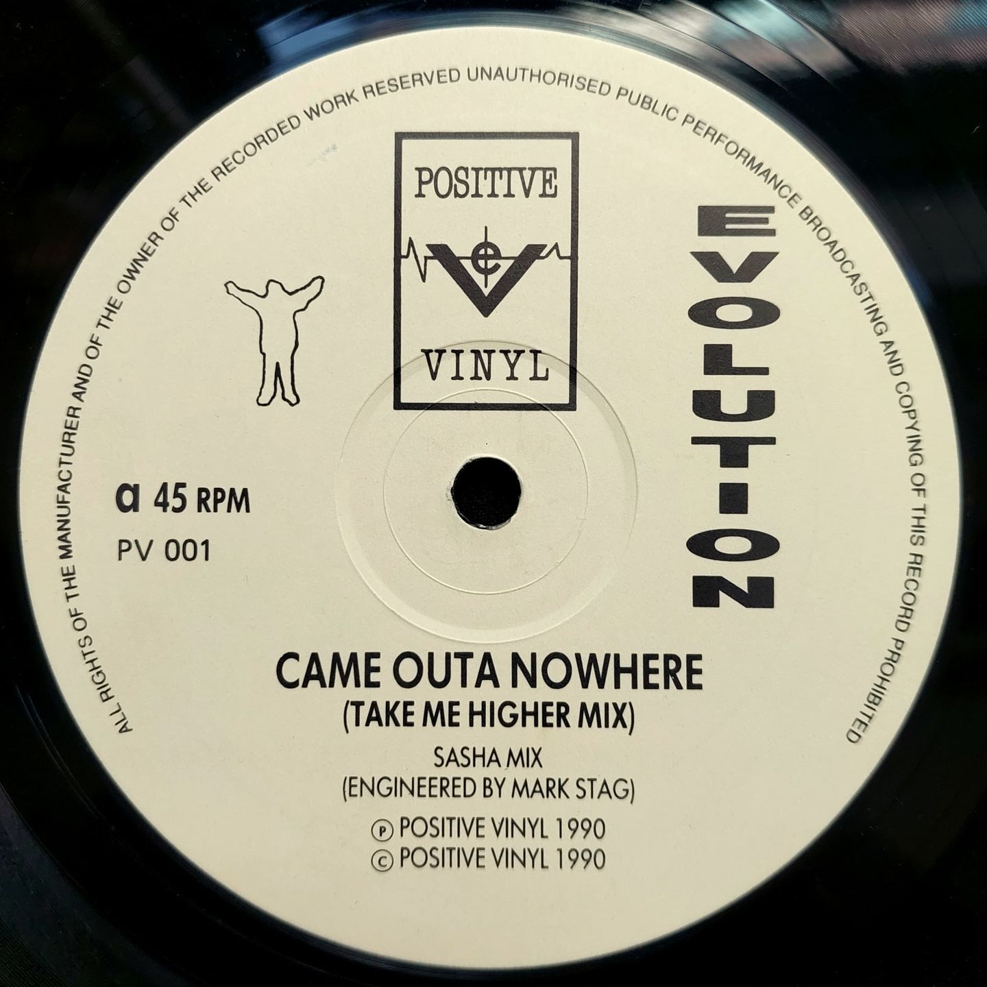 Evolution & Sasha - Came Outa Nowhere | Positive Vinyl (PV 001) - 3 Evolution & Sasha - Came Outa Nowhere | Positive Vinyl (PV 001) - 3
